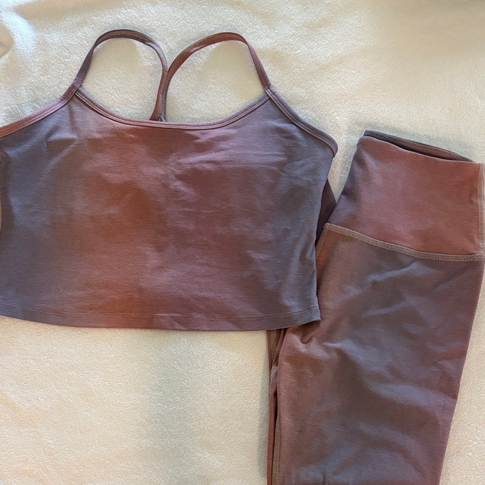 Beyond Yoga Softmark Chai Jewel Prismatic Set L XL